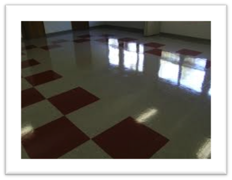 Vinyl floor buffing and polishing in Melbourne