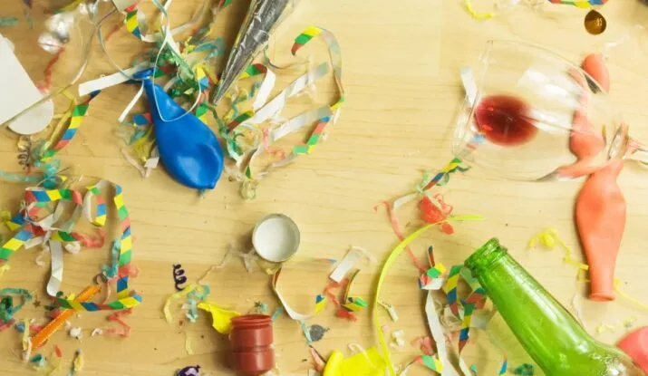 Pre and post party cleaning service