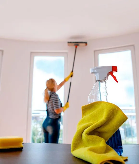 Wall cleaning before and after result in Melbourne