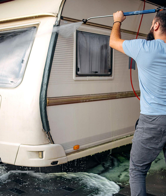 Caravan detailing - full interior and exterior clean